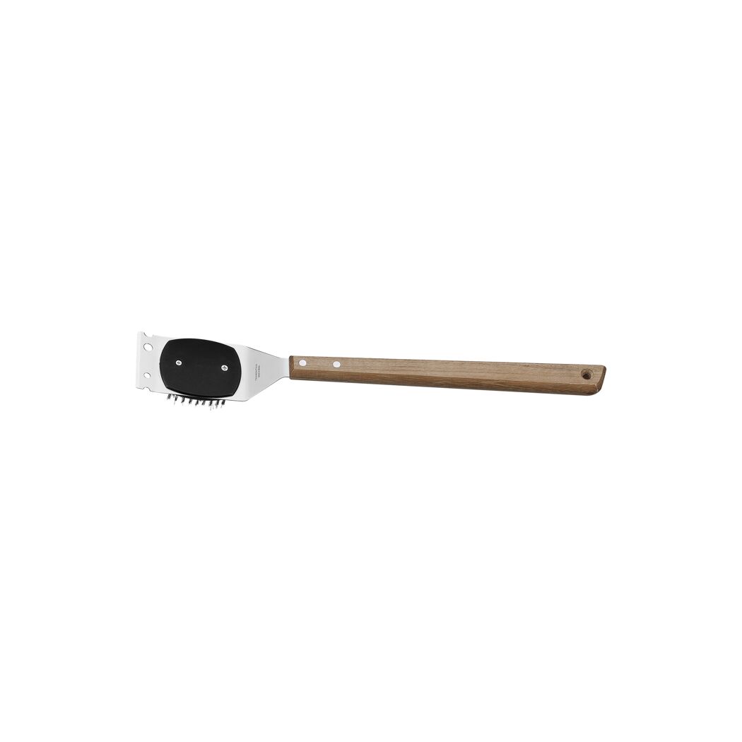 Grillbürste mit Holzgriff