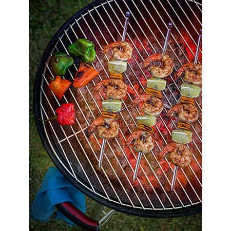 3. Bild von Grillspieß-Set 6-teilig Edelstahl 30 cm