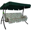 Hollywoodschaukel 'Trend Bangkok' 3-Sitzer grün 210 x 160 x 145 cm