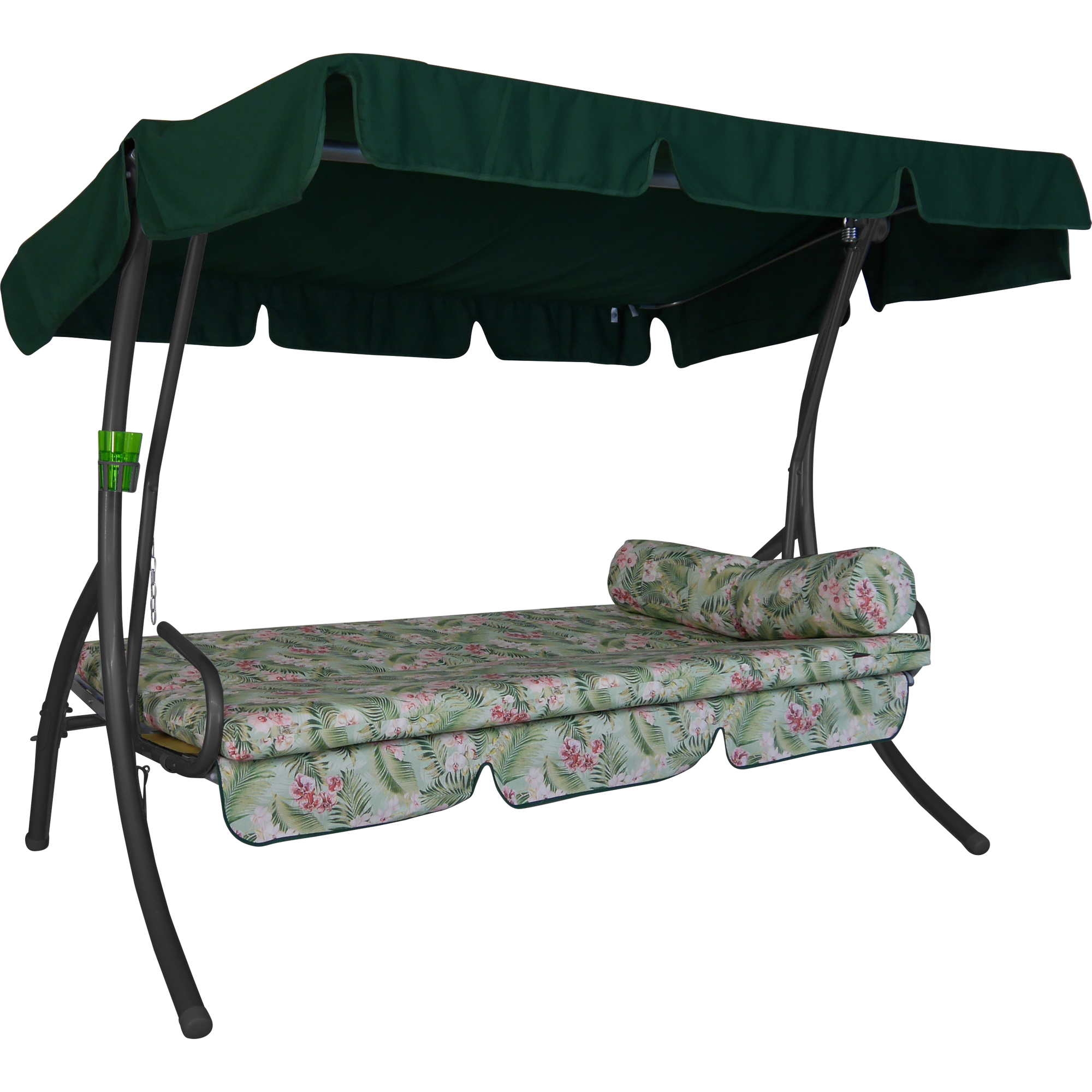 Hollywoodschaukel 'Trend Bangkok' 3-Sitzer grün 210 x 160 x 145 cm