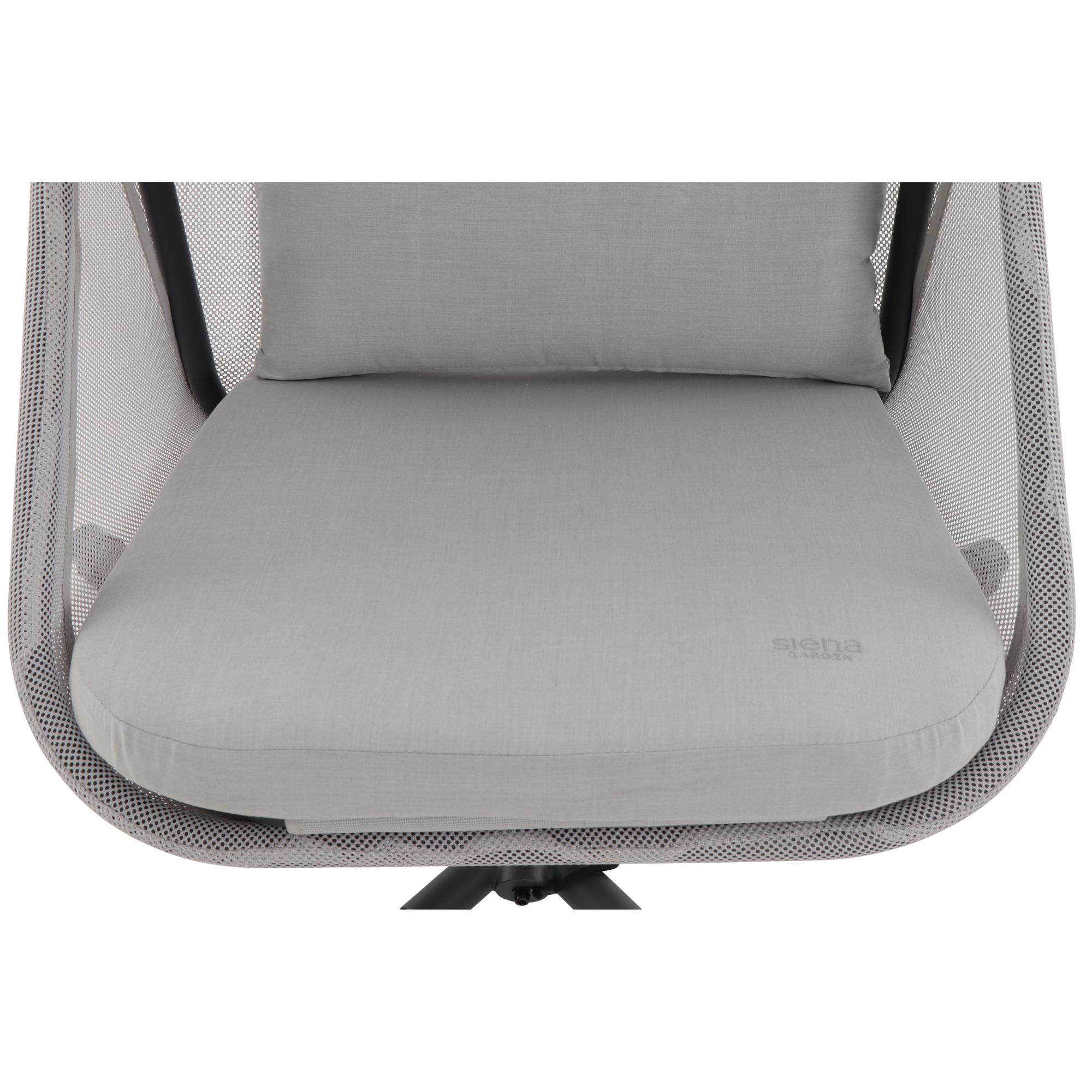 Hängesessel 'Yobaya' grau 123 x 195 x 106 cm