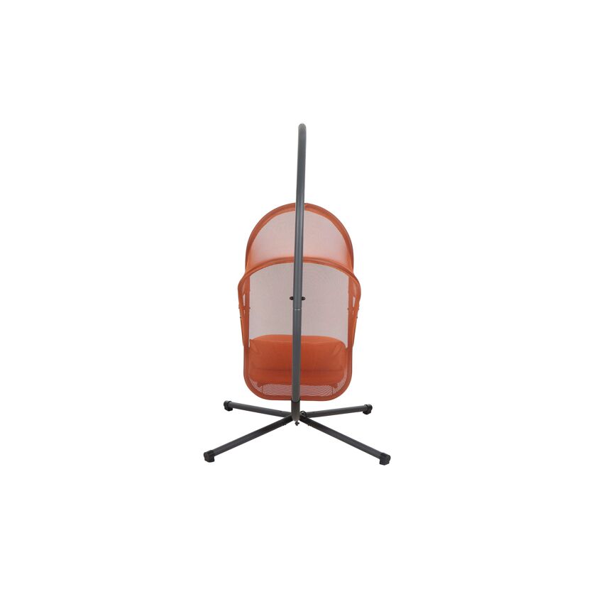 Hängesessel Yobaya schwarz rot von hinten