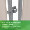Kunststoffverbindung der Stellwand