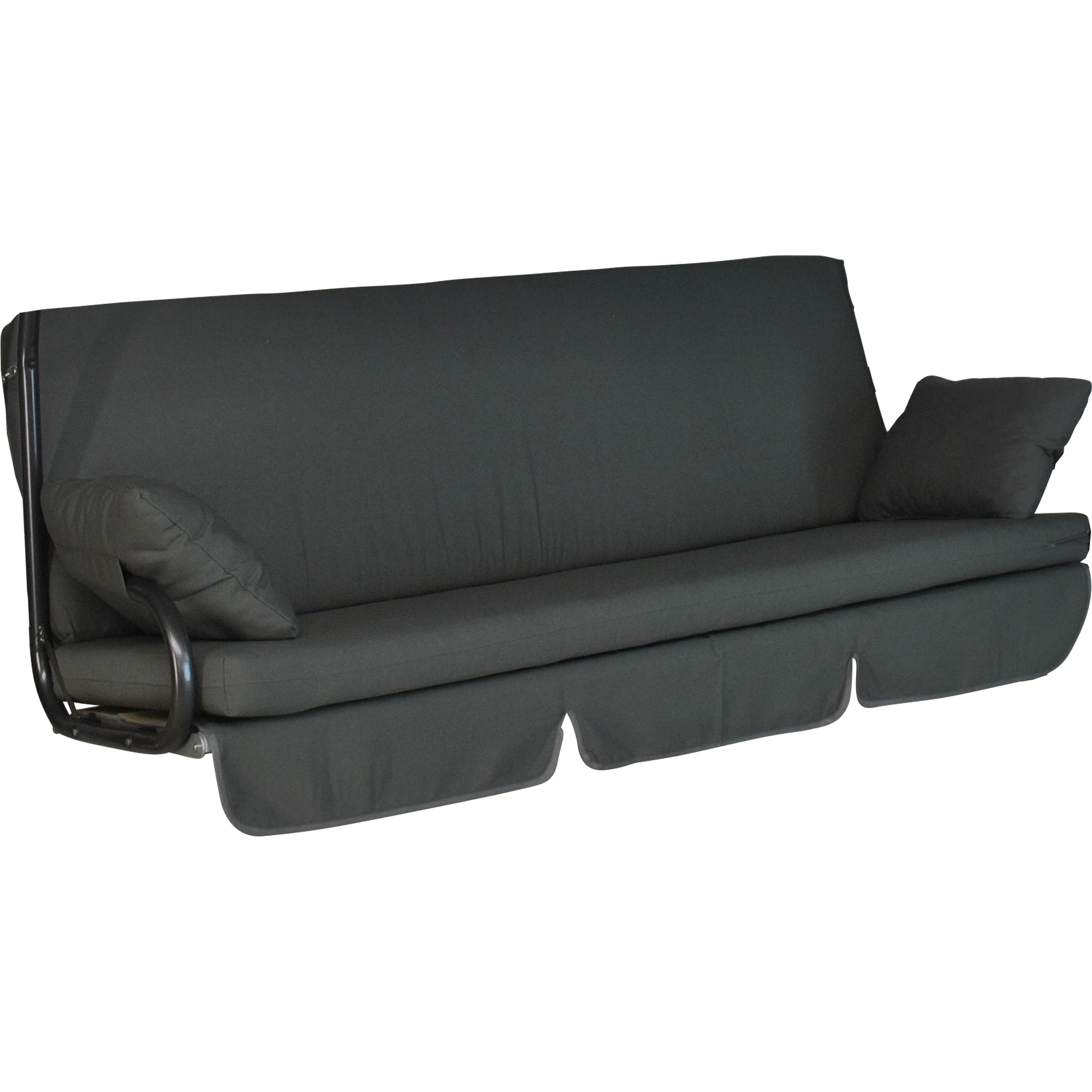 Hollywoodschaukel-Auflage 'Trend' grau 178 x 54 x 9 cm