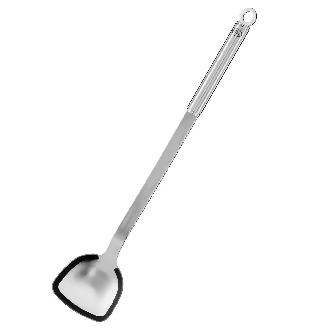 Woklöffel mit Silikonrand
