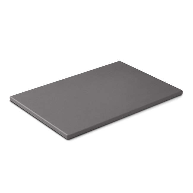 Bild von Pizzastein Cordierit grau rechteckig 44 x 30 cm