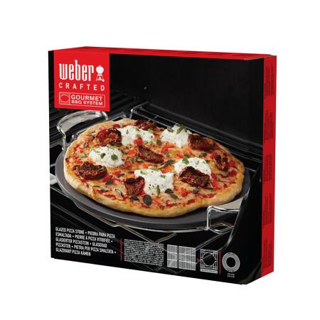 3. Bild von Pizzastein 'CRAFTED Gourmet BBQ System' Cordierit grau, inklusive Tragestell