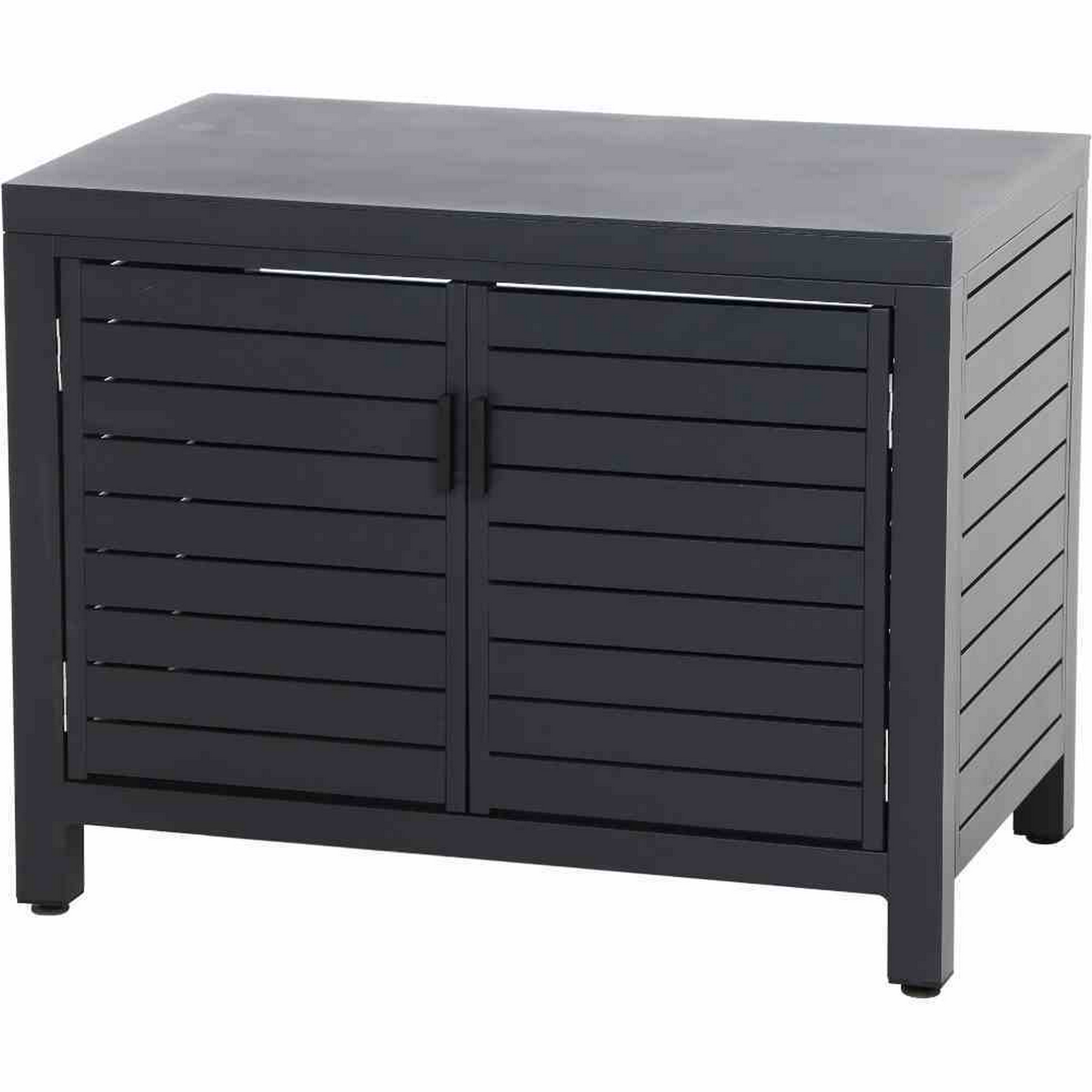 Außenküche 'Texas' Aluminium anthrazit 3-teilig