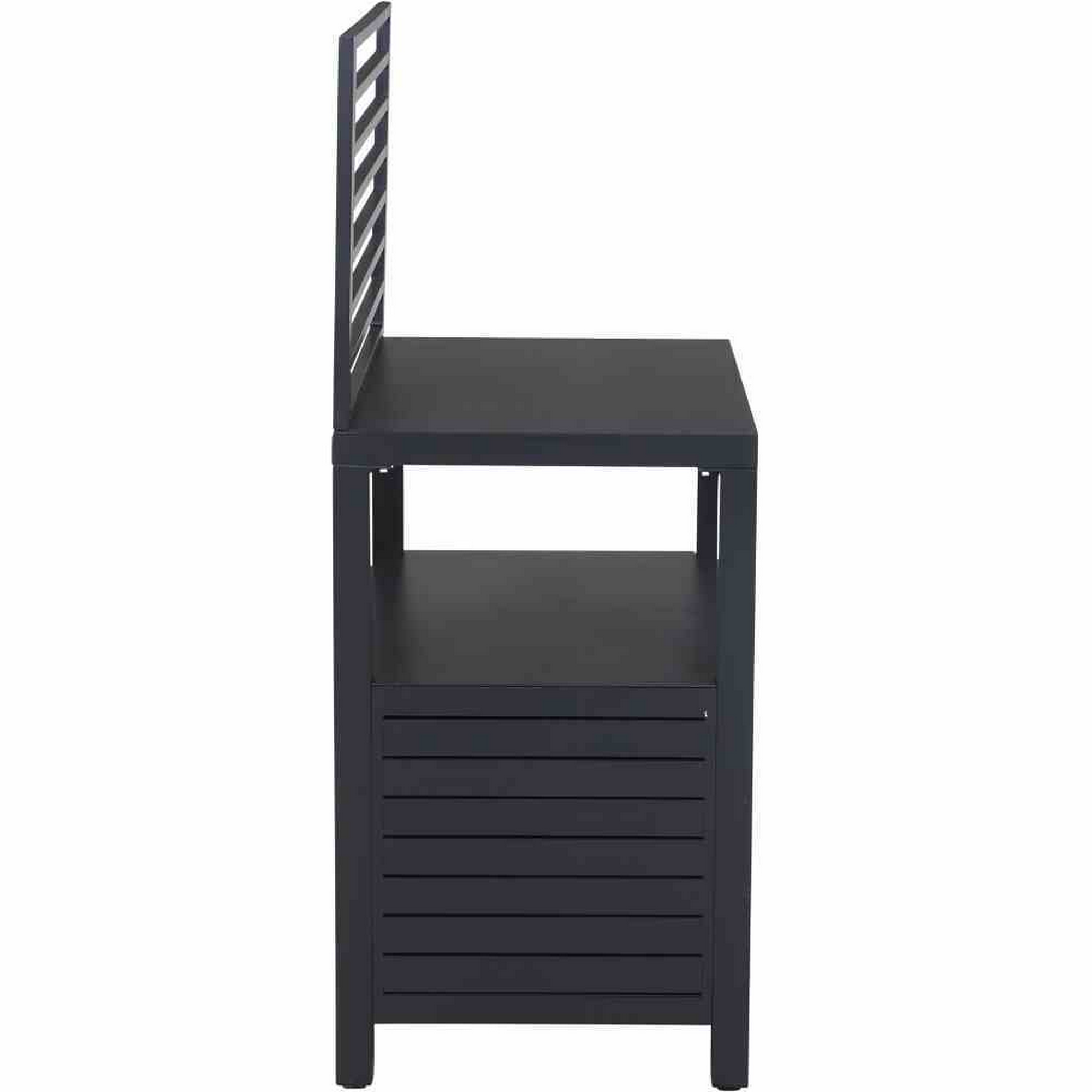 Außenküche 'Texas' Aluminium anthrazit 3-teilig