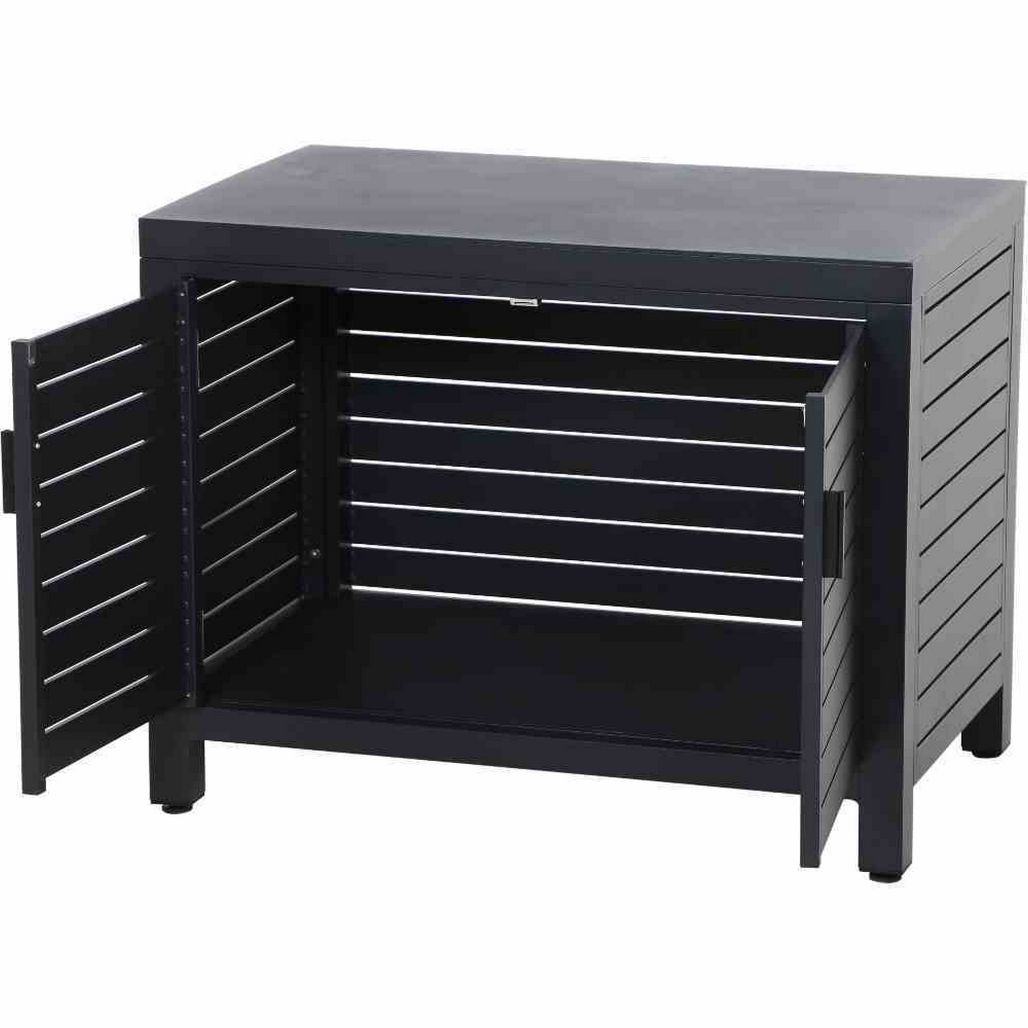 Außenküche 'Texas' Aluminium anthrazit 3-teilig