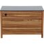 Garten Aufbewahrungsbox aus Holz mit grauer Platte