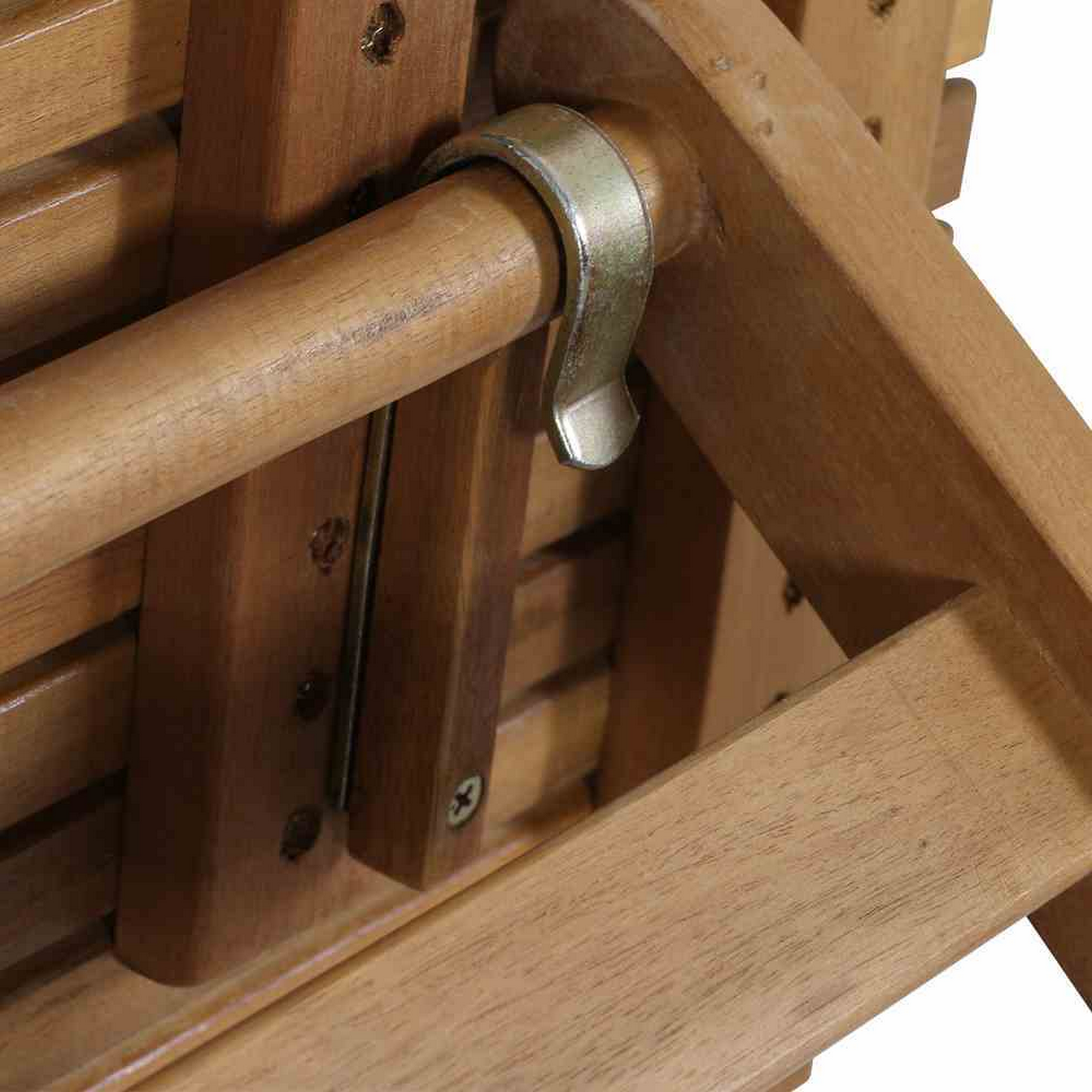 Gartenmöbel-Set 'Falun' mit Klappstühlen Akazie braun 5-teilig