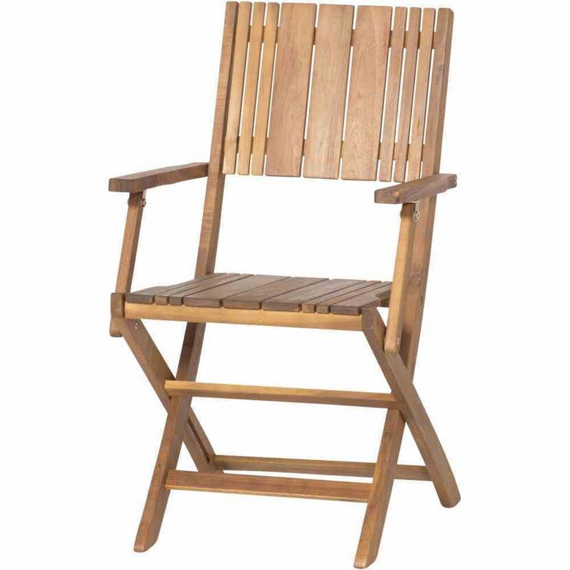 Gartenmöbelset 'Falun' für 4 Personen Akazienholz/Stahl