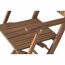 Gartenmöbelset 'Falun' für 4 Personen Akazienholz/Stahl