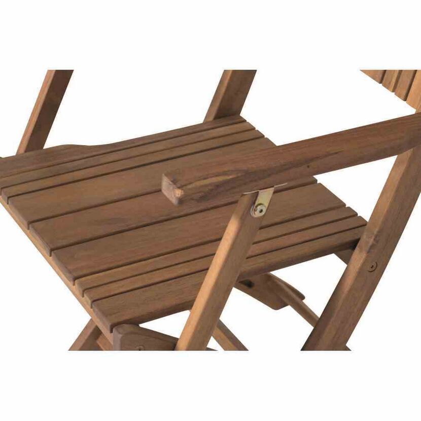 Gartenmöbelset 'Falun' für 4 Personen Akazienholz/Stahl