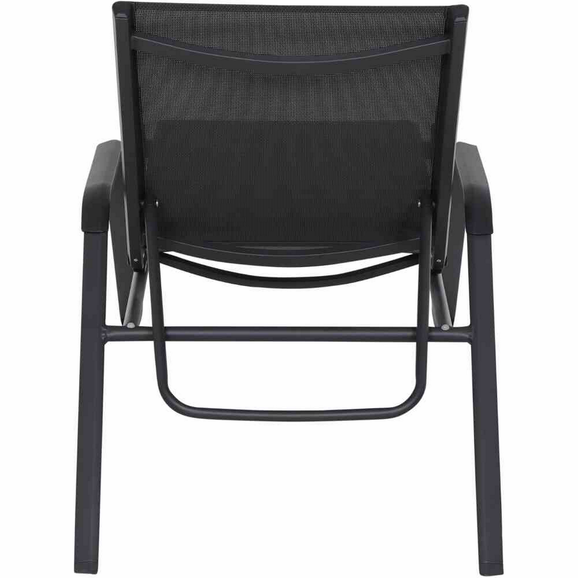 Sonnenliege 'Tesoro' klappbar anthrazit/schwarz 69,5 x 108 x 195 cm