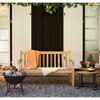 Beistelltische 'Baros' Aluminium/Teakholz 2-teilig