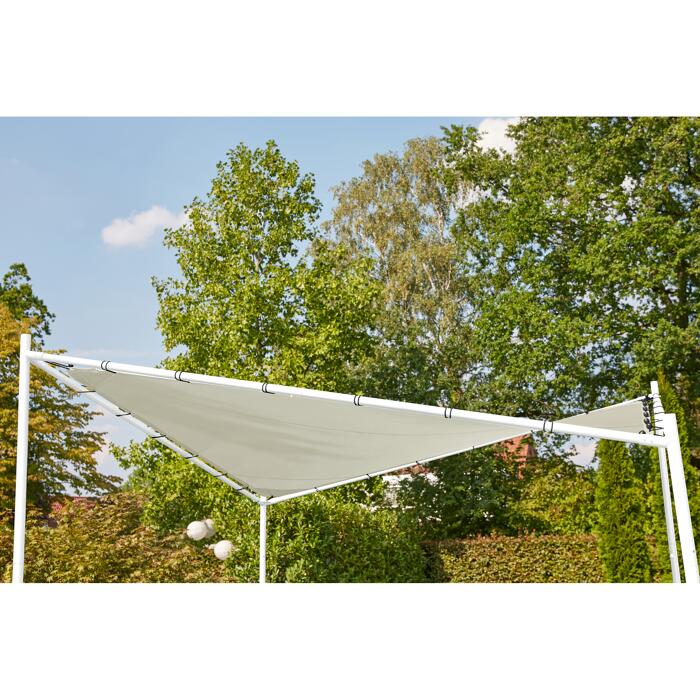 Siena Garden Pavillon 'Berlino' grau 300 x 300 x 270 cm