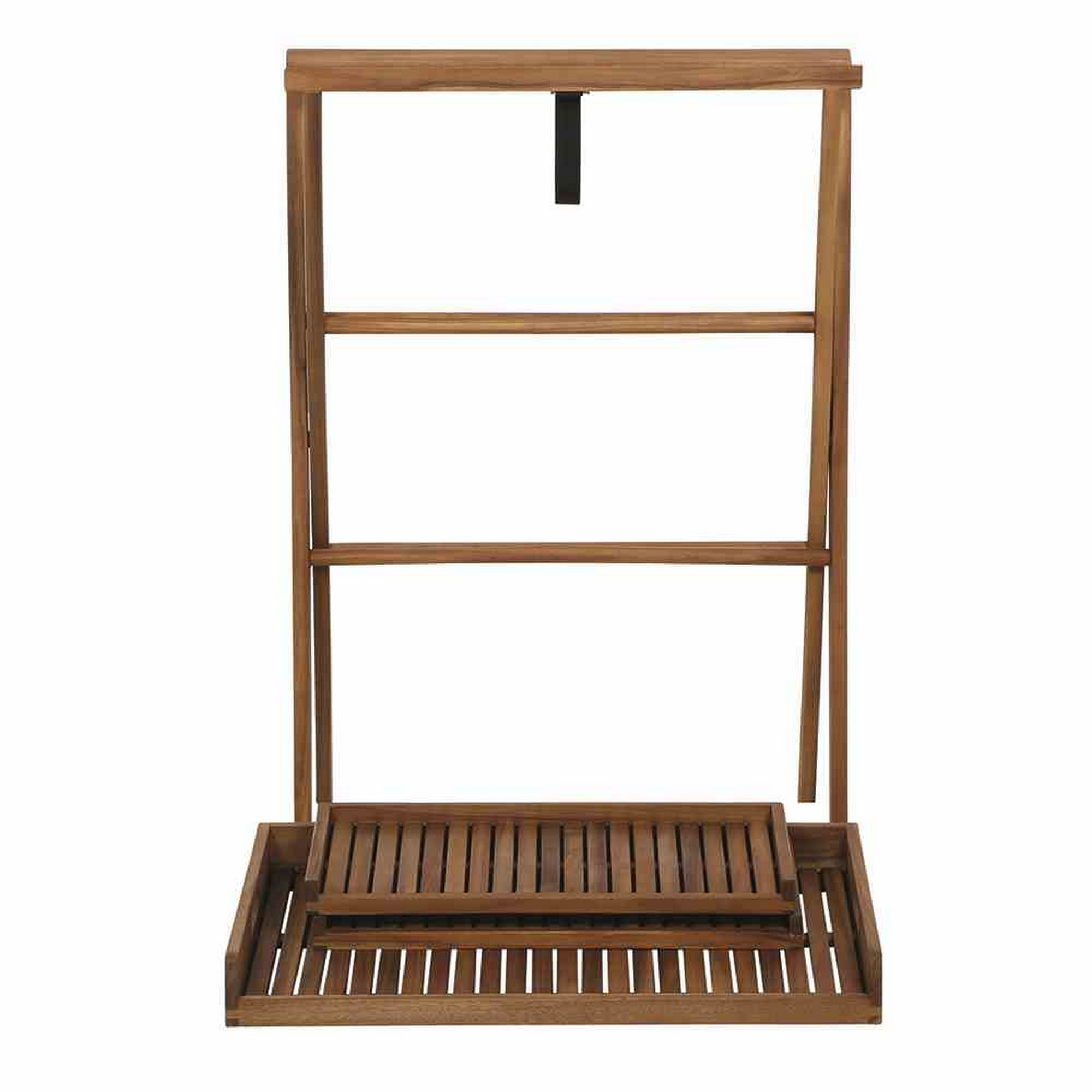 Grilltablett 'Caruna' Akazie braun 70 x 45 x 91 cm