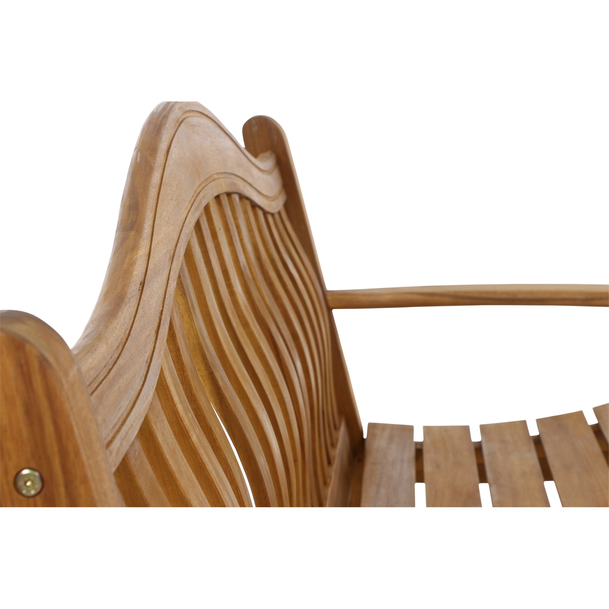 Gartenbank 'Dublin' Akazie braun 67 x 161 x 89 cm