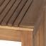 Gartenbank 'Falun' 2-Sitzer Akazienholz braun 125 x 45 x 33 cm