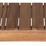 Gartenbank 'Falun' 2-Sitzer Akazienholz braun 125 x 45 x 33 cm