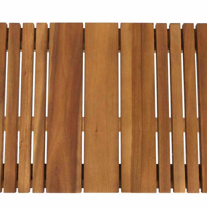 Gartenbank 'Falun' 2-Sitzer Akazienholz braun 125 x 45 x 33 cm
