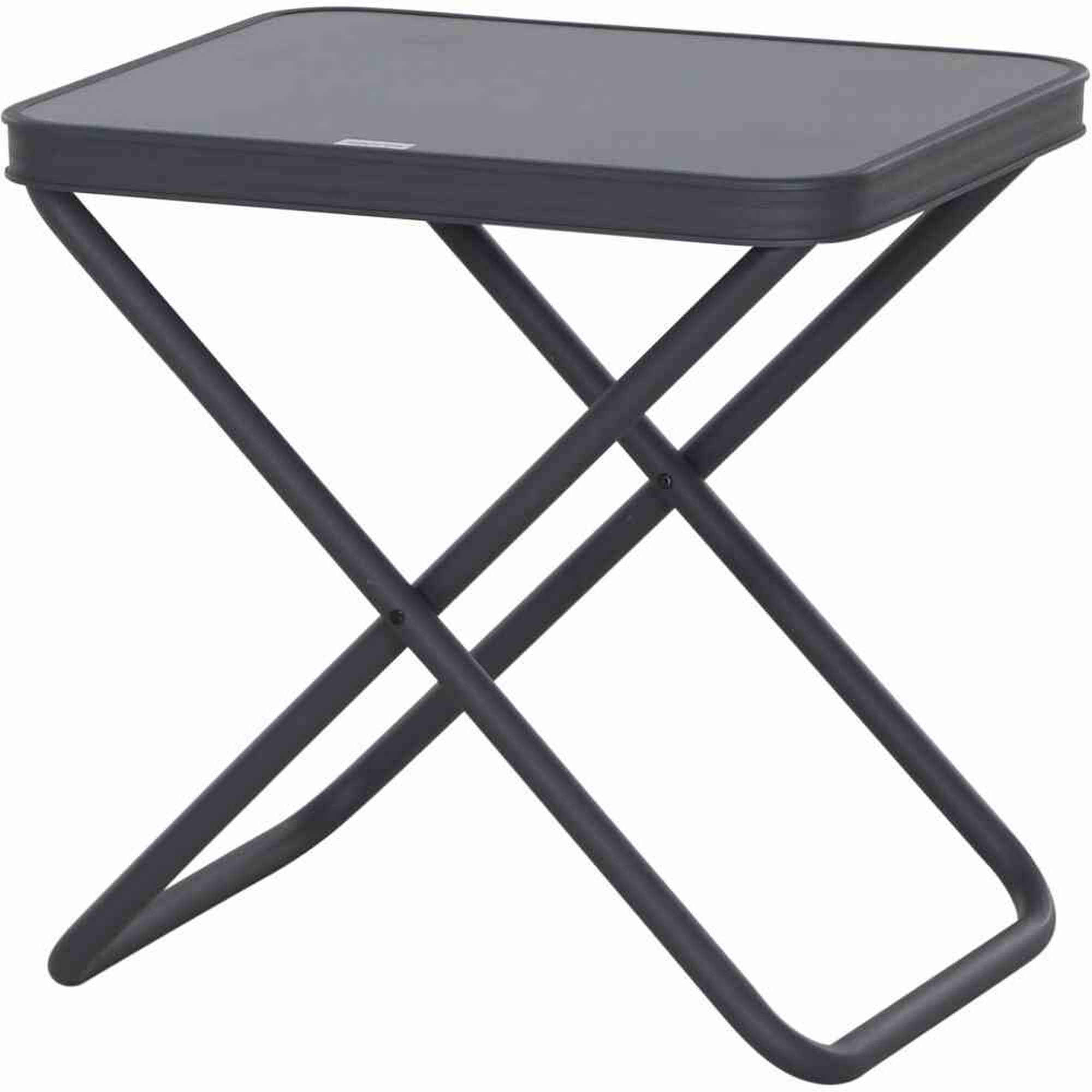 Tischplatte für Camping-Hocker grau 48,5 x 41 x 3,5 cm