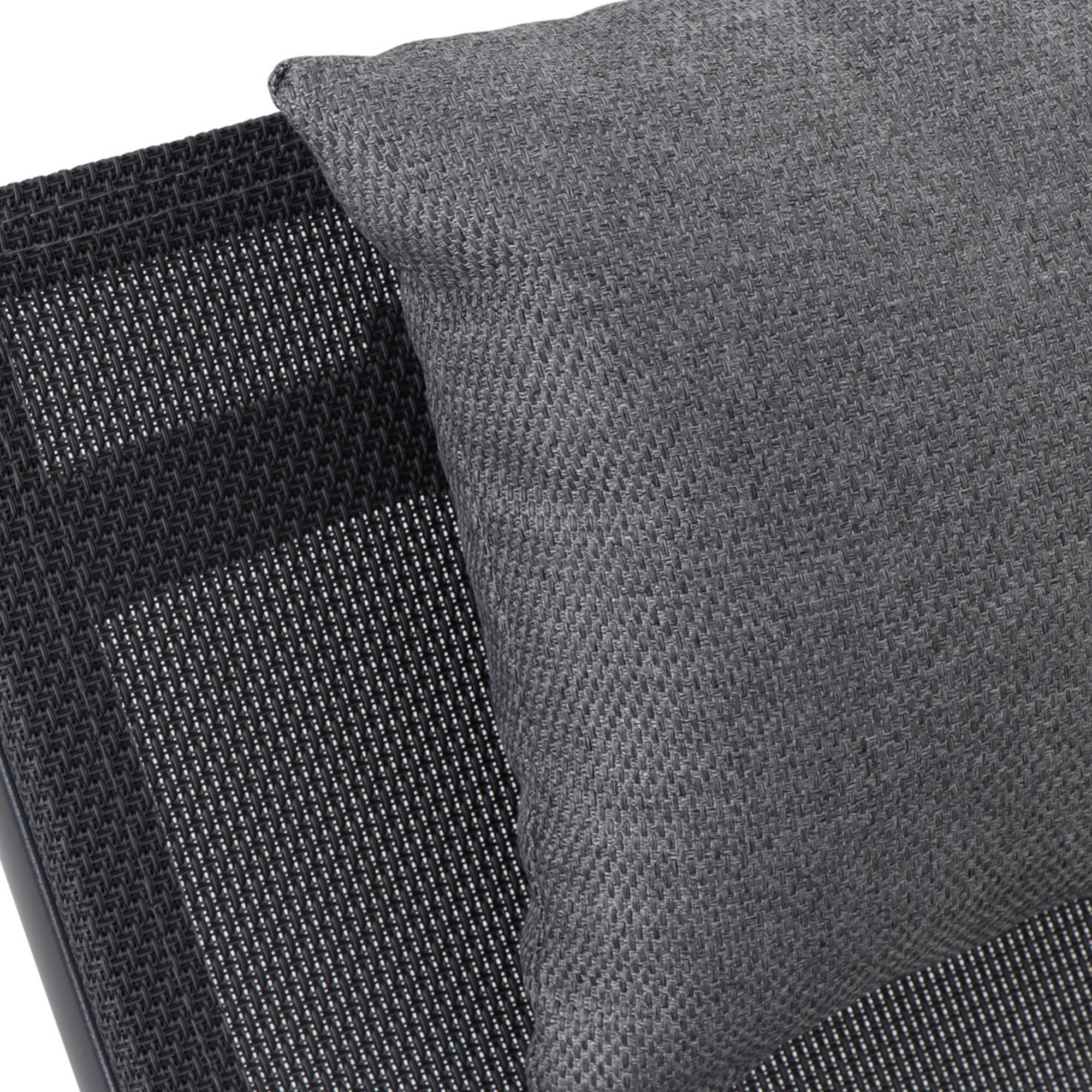 Sonnenliege 'Miami' anthrazit 155 x 65,5 x 105 cm