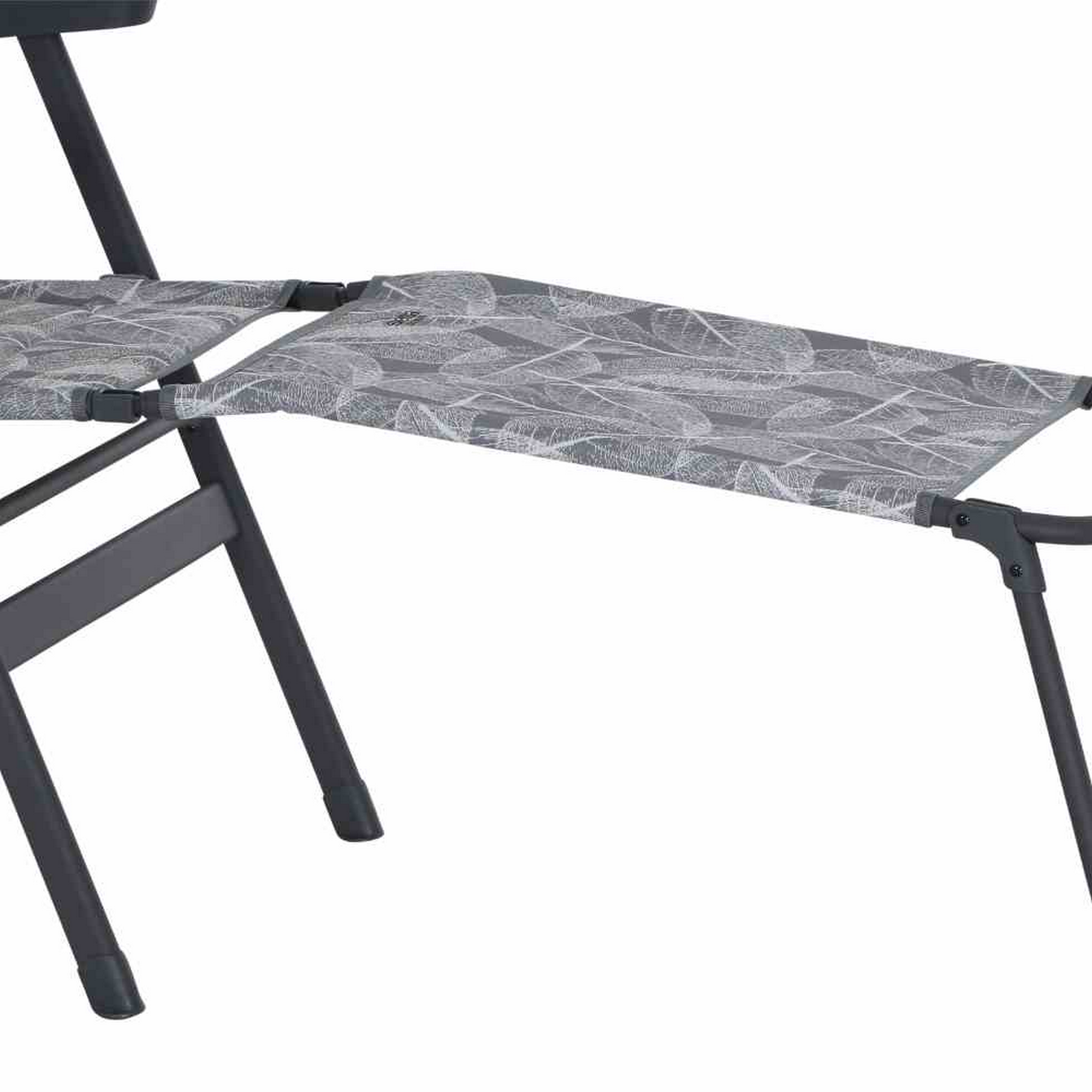 Fußstütze 'Natura' grau 86,5 x 47,5 x 49 cm