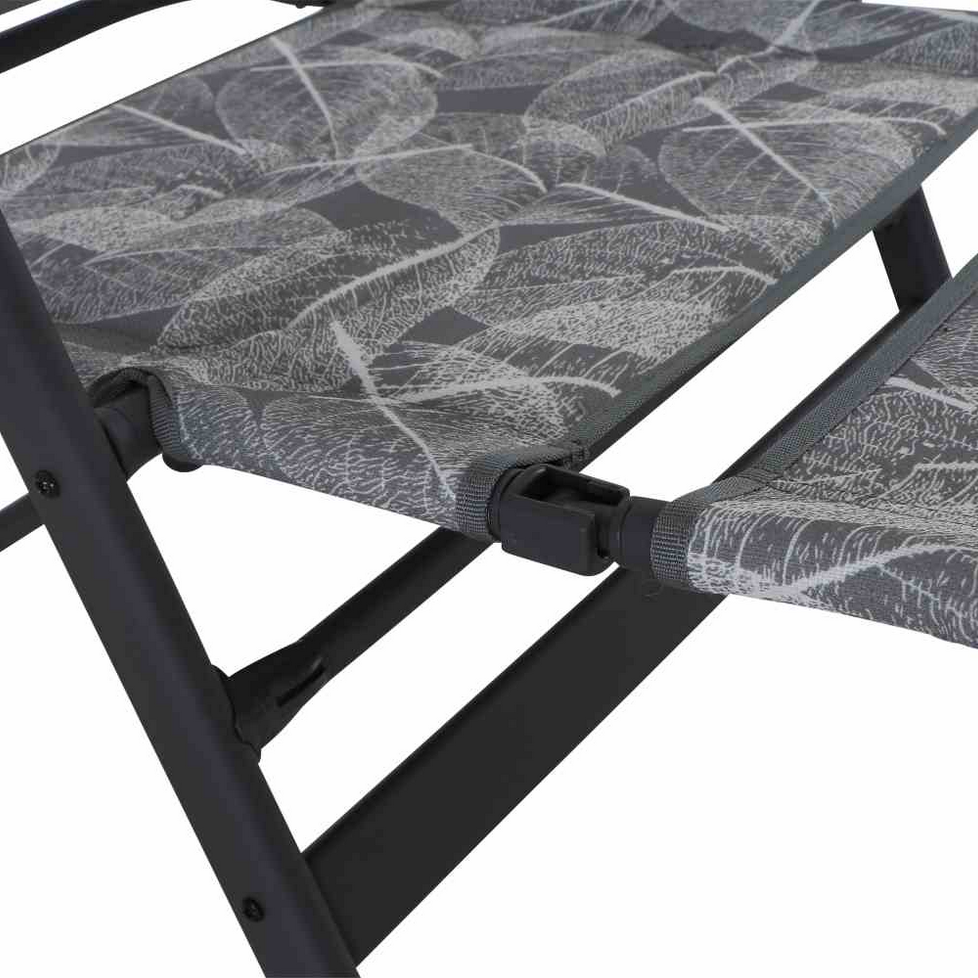 Fußstütze 'Natura' grau 86,5 x 47,5 x 49 cm