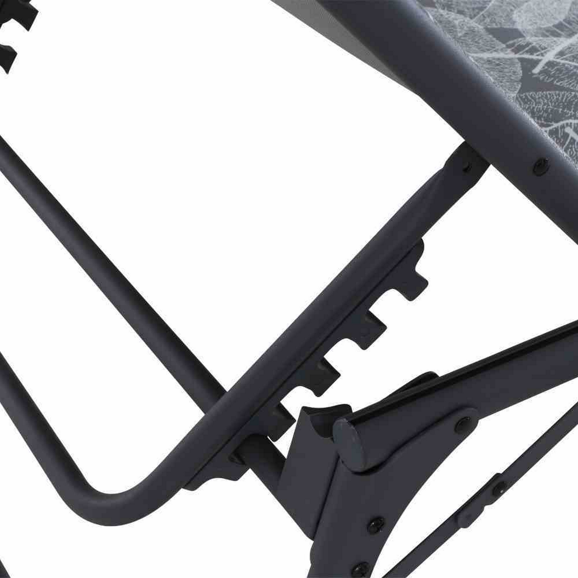 Camping-Sonnenliege 'Natura' grau 200 x 69 x 43 cm