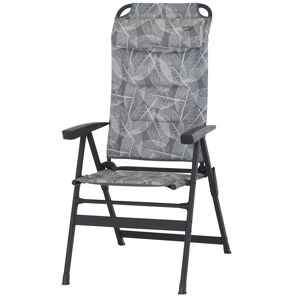 Campingsessel 'Natura' grau 67,5 x 61 x 121 cm