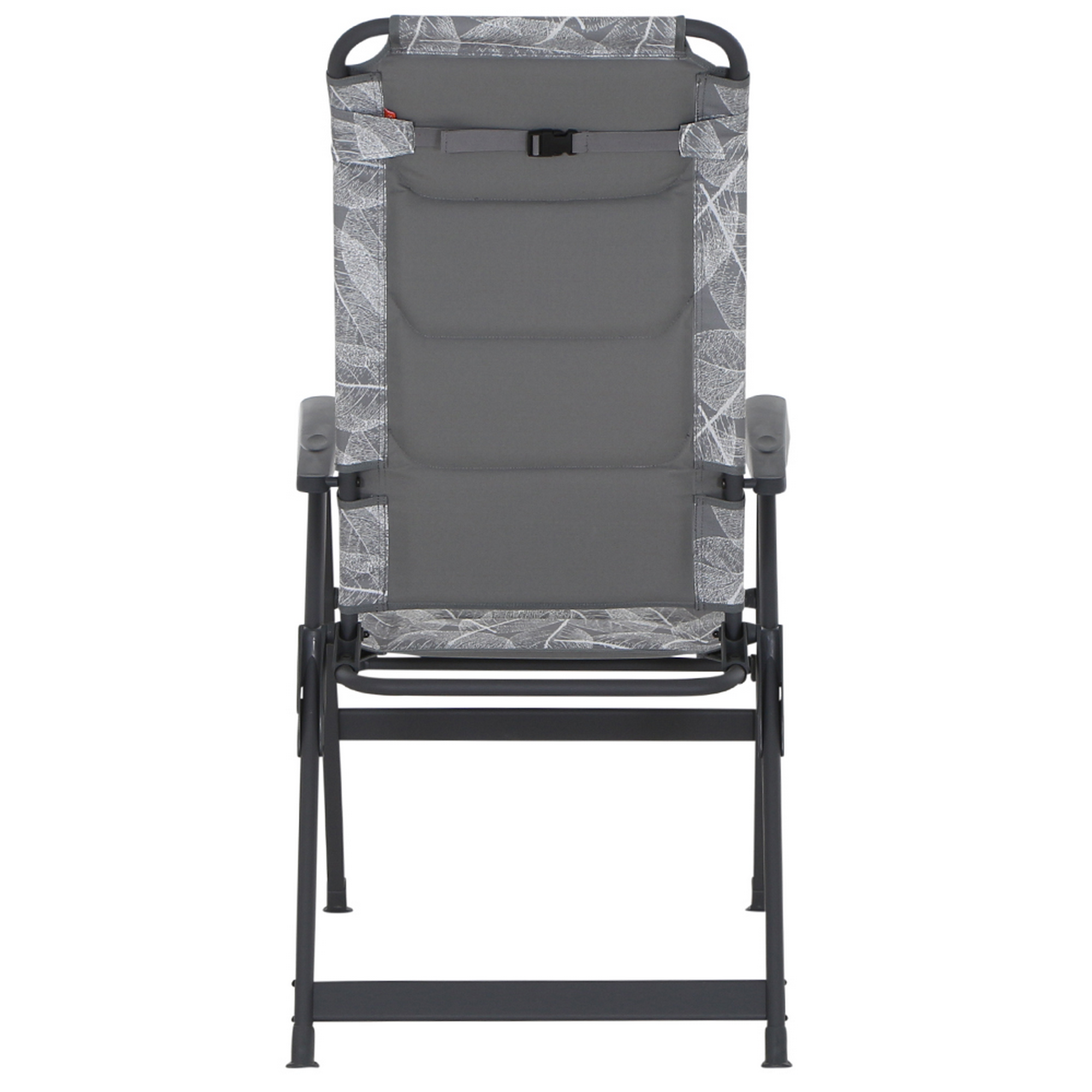 Campingsessel 'Natura' grau 67,5 x 61 x 121 cm