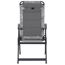 Campingsessel 'Natura' grau 67,5 x 61 x 121 cm