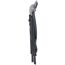 Campingstuhl 'Natura' klappbar Aluminium grau 61 x 121 x 40 cm