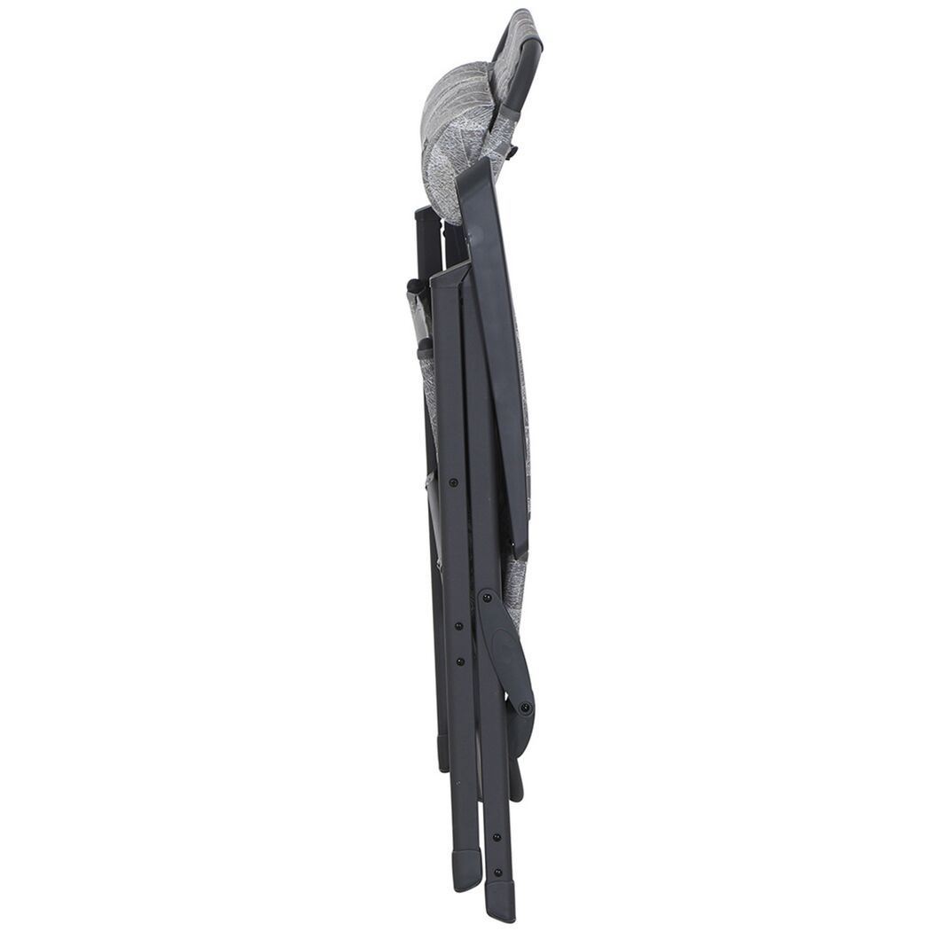 Campingstuhl 'Natura' klappbar Aluminium grau 61 x 121 x 40 cm
