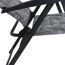 Campingstuhl 'Natura' klappbar Aluminium grau 61 x 121 x 40 cm