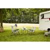 Campingstuhl 'Natura' klappbar Aluminium grau 61 x 121 x 40 cm