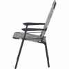 Campingstuhl 'Natura' klappbar Aluminium grau 57,5 x 100 x 45 cm