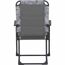 Campingstuhl 'Natura' klappbar Aluminium grau 57,5 x 100 x 45 cm
