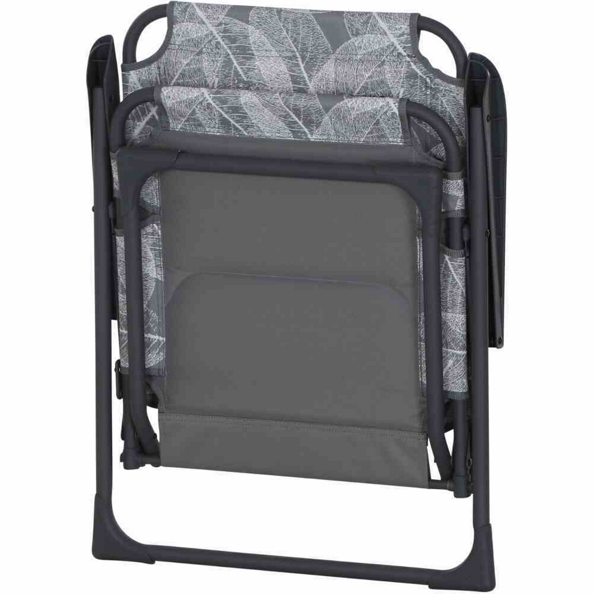 Campingstuhl 'Natura' grau 73 x 55 x 99 cm