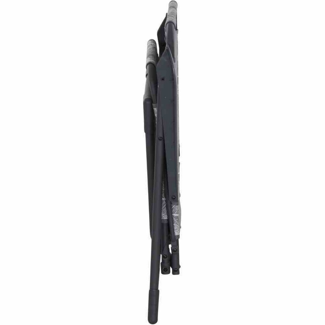 Campingstuhl 'Natura' klappbar Aluminium grau 57,5 x 100 x 45 cm