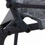 Campingstuhl 'Natura' klappbar Aluminium grau 57,5 x 100 x 45 cm