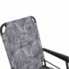 Campingstuhl 'Natura' klappbar Aluminium grau 57,5 x 100 x 45 cm