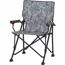 Campingstuhl 'Natura' klappbar Aluminium grau 64 x 91 x 46 cm