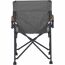 Campingstuhl 'Natura' klappbar Aluminium grau 64 x 91 x 46 cm
