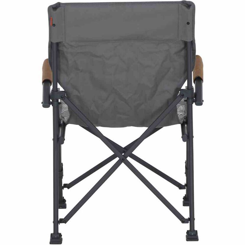 Campingstuhl 'Natura' klappbar Aluminium grau 64 x 91 x 46 cm