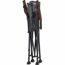 Campingstuhl 'Natura' klappbar Aluminium grau 64 x 91 x 46 cm