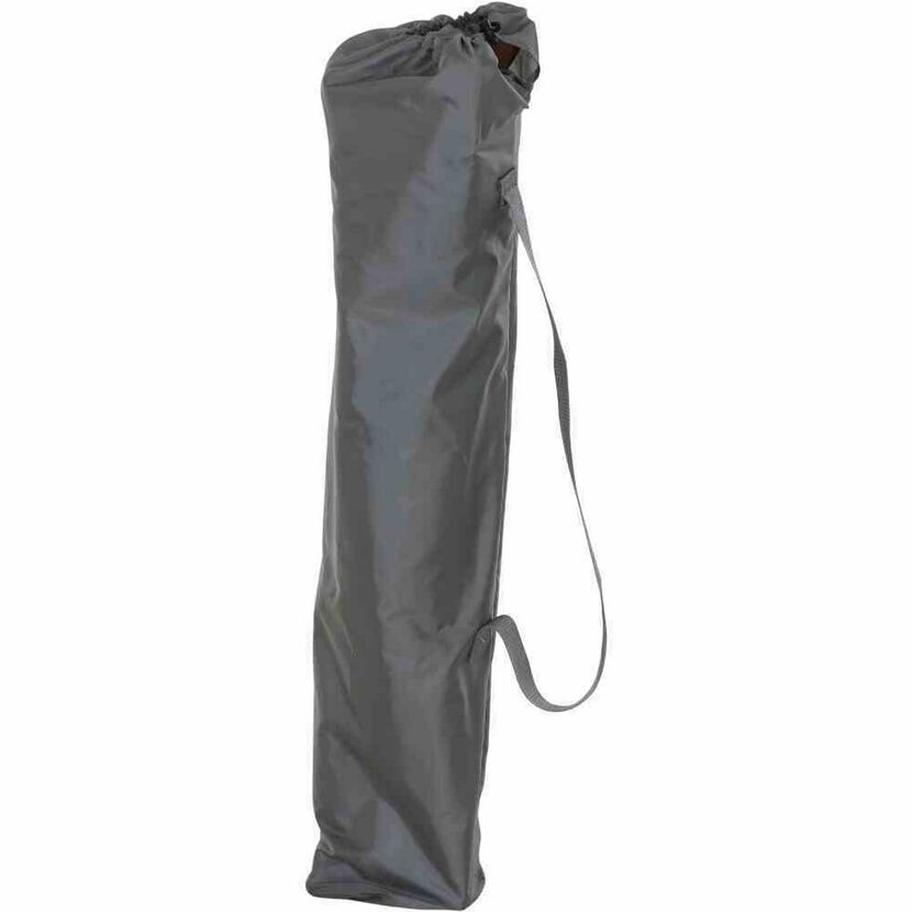 Campingstuhl 'Natura' klappbar Aluminium grau 64 x 91 x 46 cm